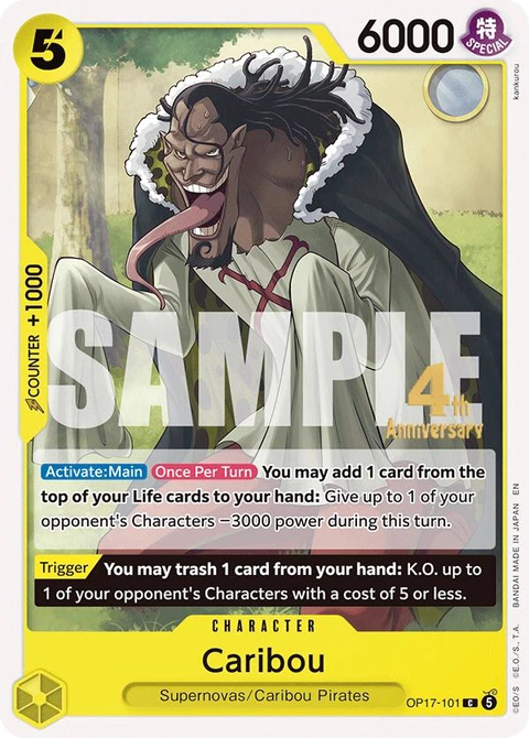 Caribou - One Piece Card Game card