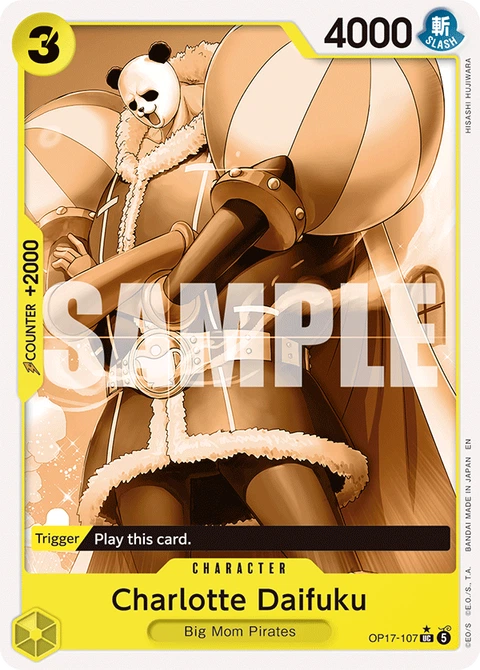 Charlotte Daifuku (Pandaman Art) - One Piece Card Game card