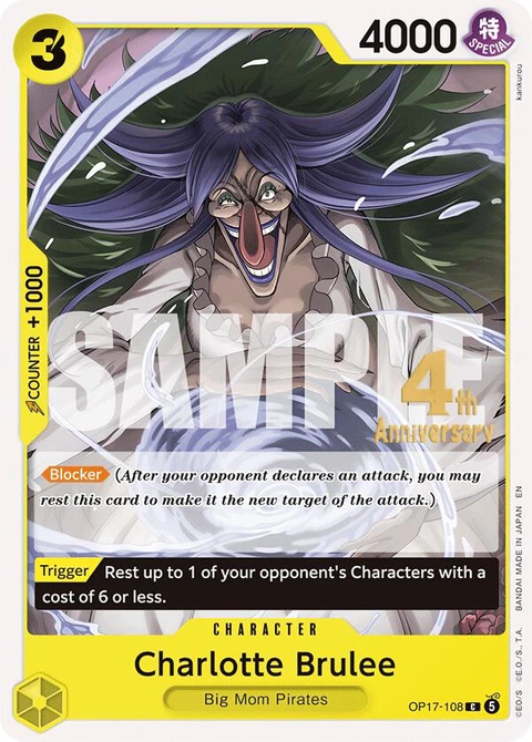 Charlotte Brulee - One Piece Card Game card