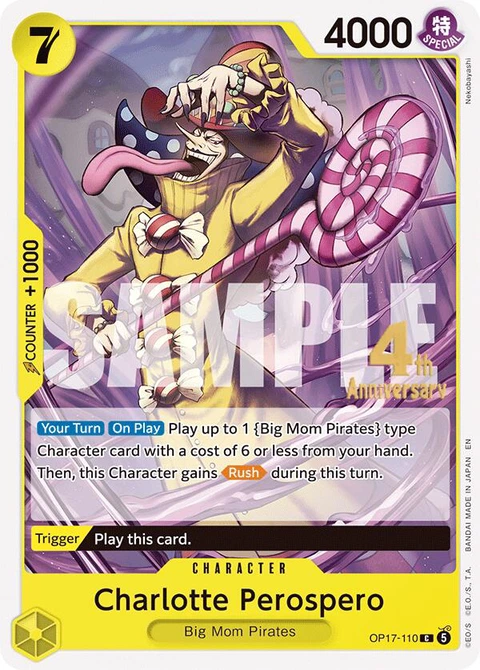 Charlotte Perospero - One Piece Card Game card