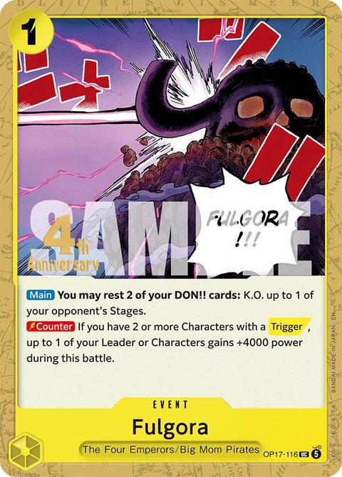 Fulgora - One Piece Card Game card