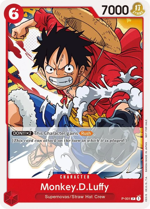 Monkey.D.Luffy (Super Pre-Release) - One Piece Card Game card