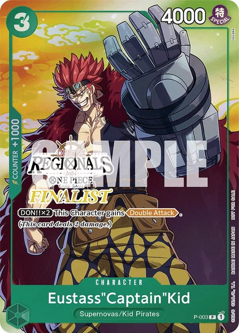 Eustass"Captain"Kid (Offline Regional 2024 Vol. 2) - One Piece Card Game card