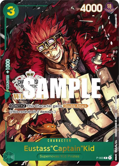 Eustass"Captain"Kid (Store Championship Vol. 2 Winner) - One Piece Card Game card