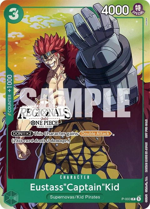 Eustass"Captain"Kid (Offline Regional 2024 Vol. 2) - One Piece Card Game card