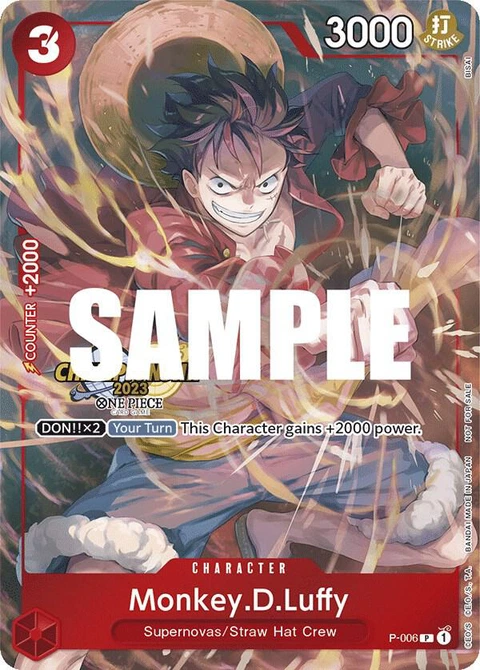 Monkey.D.Luffy (CS 2023 Celebration Pack) - One Piece Card Game card