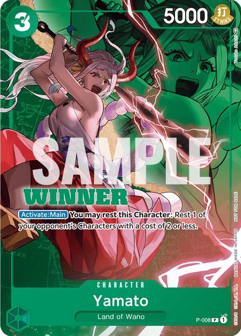 Yamato (Winner Pack Vol. 1) - One Piece Card Game card