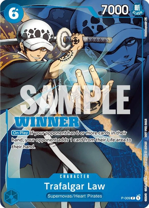 Trafalgar Law (Winner Pack Vol. 1) - One Piece Card Game card