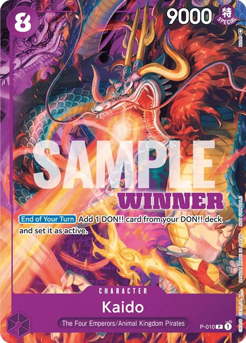 Kaido (Winner Pack Vol. 1) - One Piece Card Game card