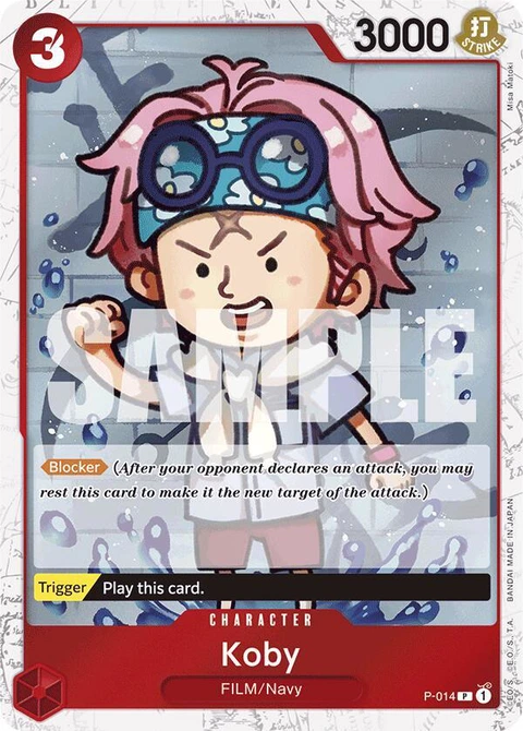 Koby (Jolly Roger Foil) - One Piece Card Game card