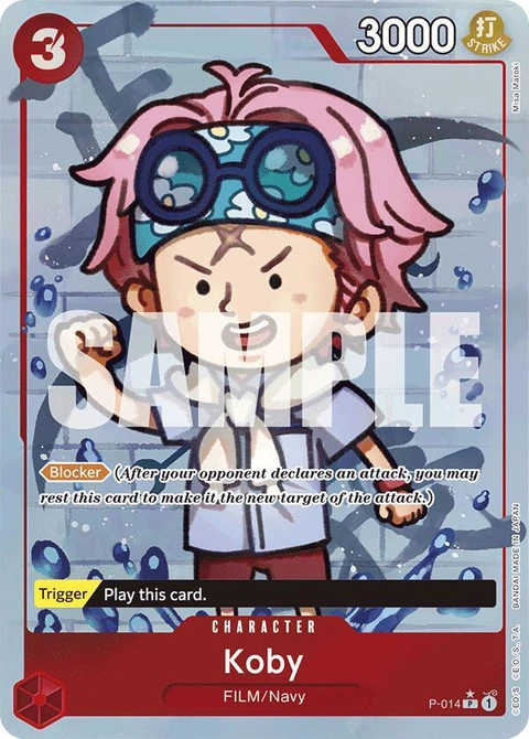 Koby (Full Art) - One Piece Card Game card