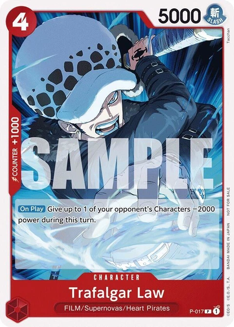 Trafalgar Law (Tournament Pack Vol. 7) - One Piece Card Game card