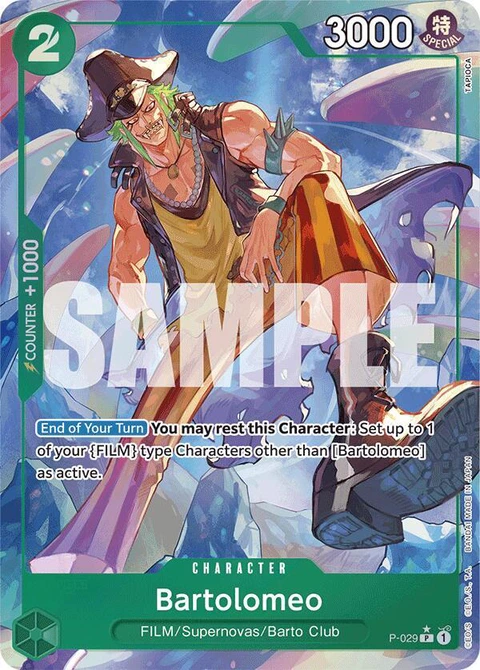 Bartolomeo (Full Art) - One Piece Card Game card