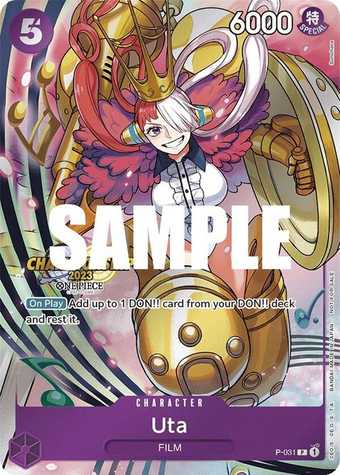 Uta (CS 2023 Event Pack) - One Piece Card Game card