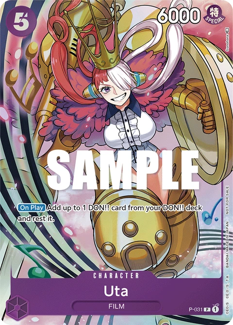 Uta (CS 2023 Event Pack Finalist Ver.) - One Piece Card Game card