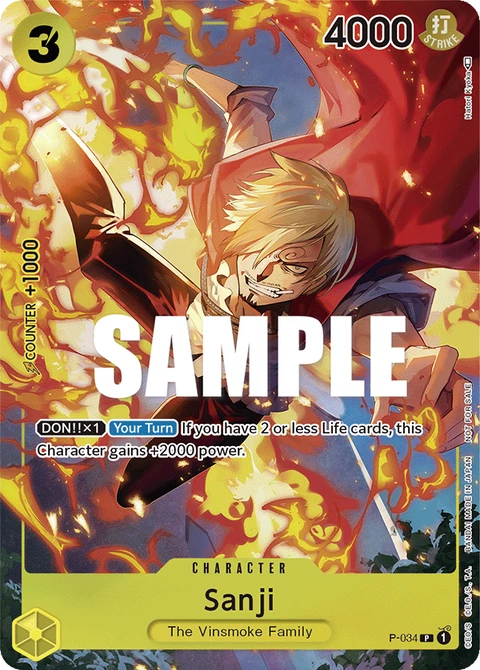 Sanji (CS 2023 Event Pack Finalist Ver.) - One Piece Card Game card