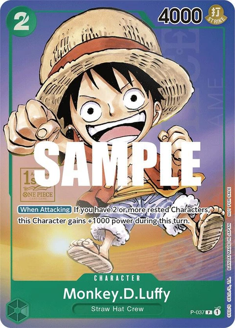 Monkey.D.Luffy (1st Anniversary Tournament) - One Piece Card Game card