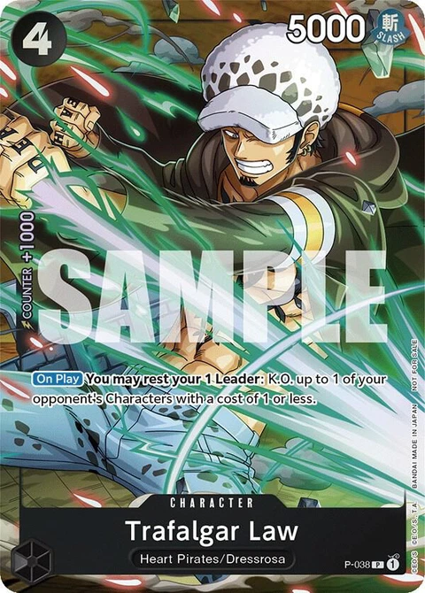 Trafalgar Law (Event Pack Vol. 4) - One Piece Card Game card