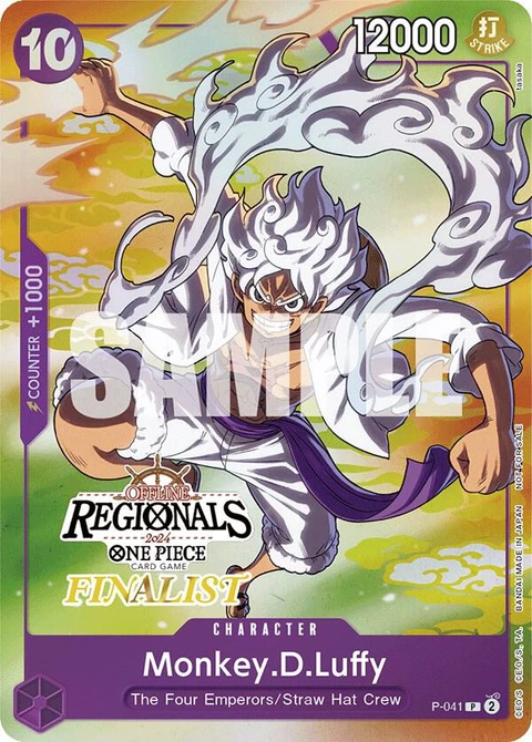 Monkey.D.Luffy (Offline Regional 2024 Vol. 2) - One Piece Card Game card