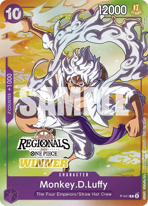 Monkey.D.Luffy (Offline Regional 2024 Vol. 2) - One Piece Card Game card