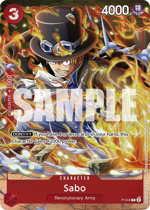 Sabo (Event Pack Vol. 4) - One Piece Card Game card