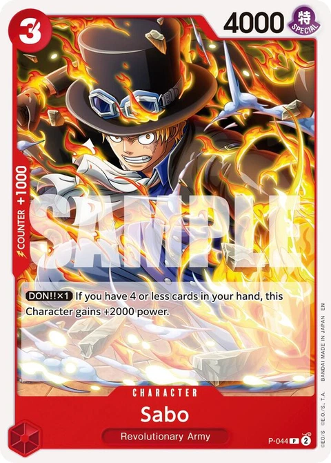 Sabo (Reprint) - One Piece Card Game card