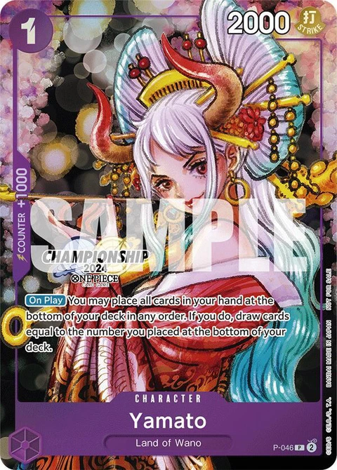 Yamato (CS 2024 Event Pack Finalist) - One Piece Card Game card