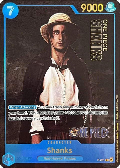 Shanks (Premium Card Collection -Live Action Edition-) - One Piece Card Game card