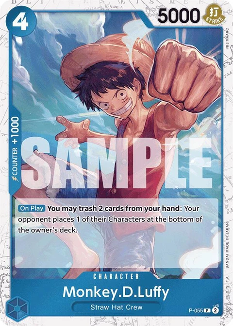 Monkey.D.Luffy (Jolly Roger Foil) - One Piece Card Game card
