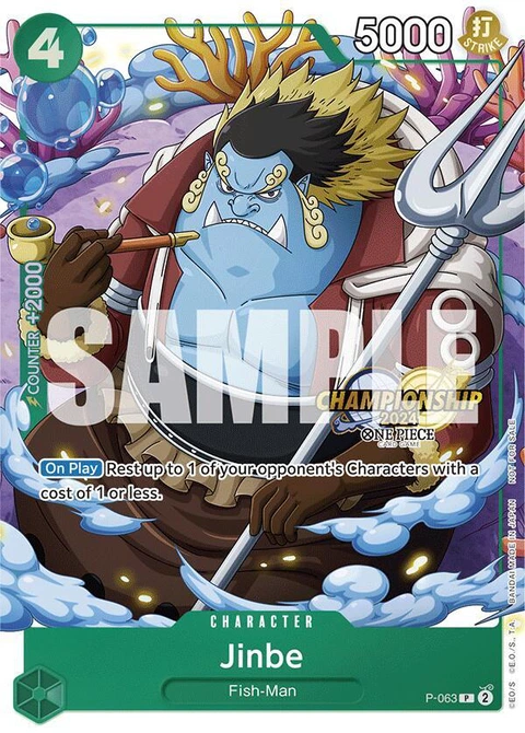 Jinbe (CS 2024 Event Pack) - One Piece Card Game card