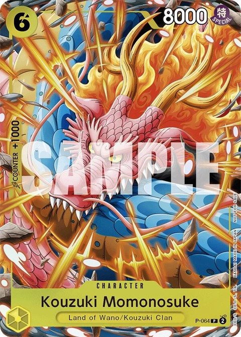 Kouzuki Momonosuke (Event Pack Vol. 4) - One Piece Card Game card