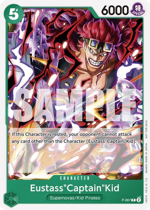 Eustass"Captain"Kid (OP-07 Pre-Release Tournament) - One Piece Card Game card