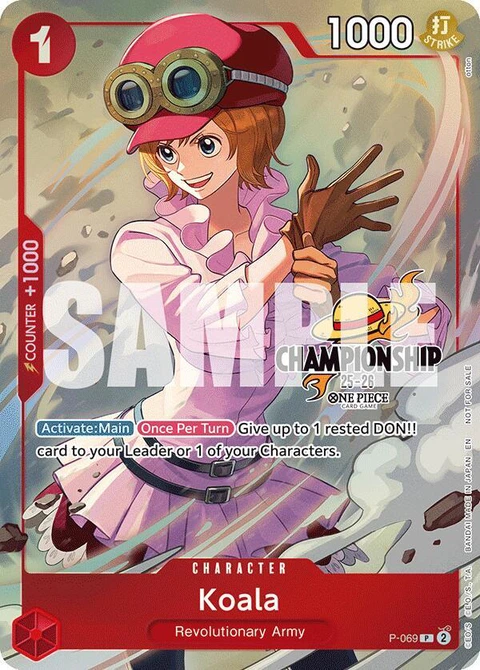 Koala (CS 25-26 Event Pack Finalist Ver.) - One Piece Card Game card