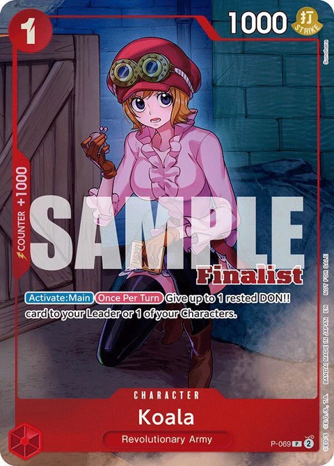 Koala (CS 25-26 Finalist Card Set 2) - One Piece Card Game card