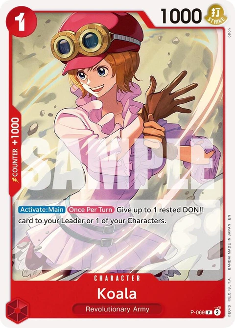 Koala (Reprint) - One Piece Card Game card