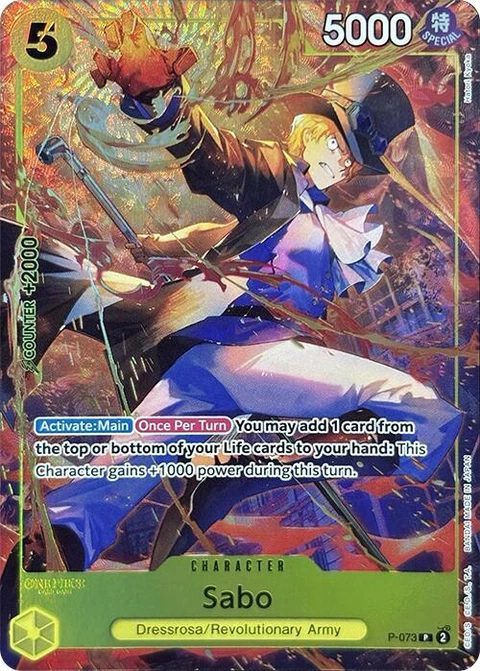 Sabo (Premium Card Collection -Best Selection Vol. 3-) - One Piece Card Game card