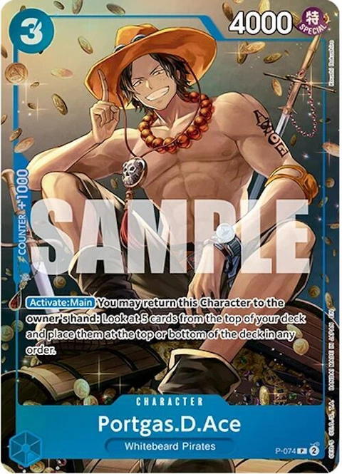 Portgas.D.Ace (Tin Pack Set Vol. 2) - One Piece Card Game card