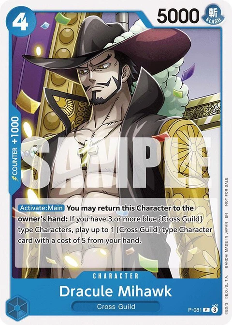 Dracule Mihawk (OP11 Release Event) - One Piece Card Game card