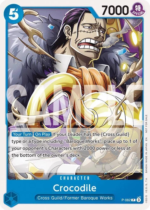 Crocodile (Store 2-on-2 Battle 2025) - One Piece Card Game card