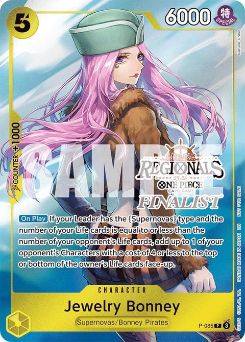 Jewelry Bonney (Offline Regional Finalist Card Set 2025 Vol.2) - One Piece Card Game card