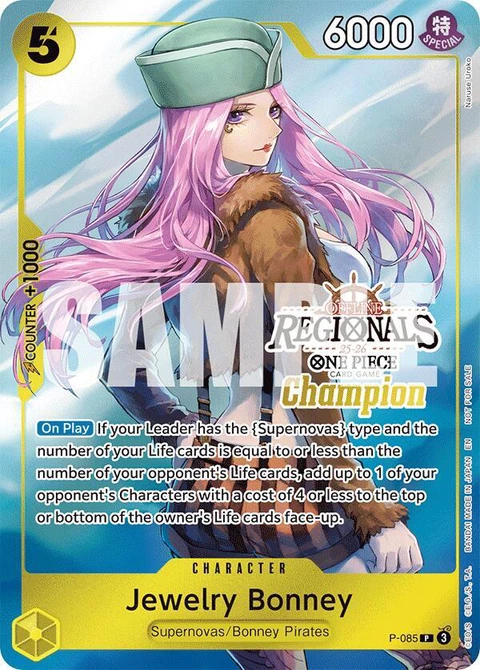 Jewelry Bonney (Offline Regional Champion Card Set 2025 Vol.2) - One Piece Card Game card