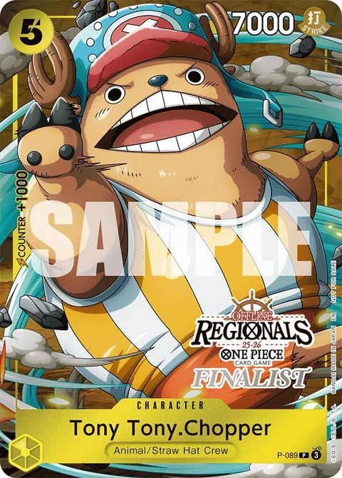 Tony Tony.Chopper (Offline Regional Finalist Card Set 2025 Vol.2) - One Piece Card Game card