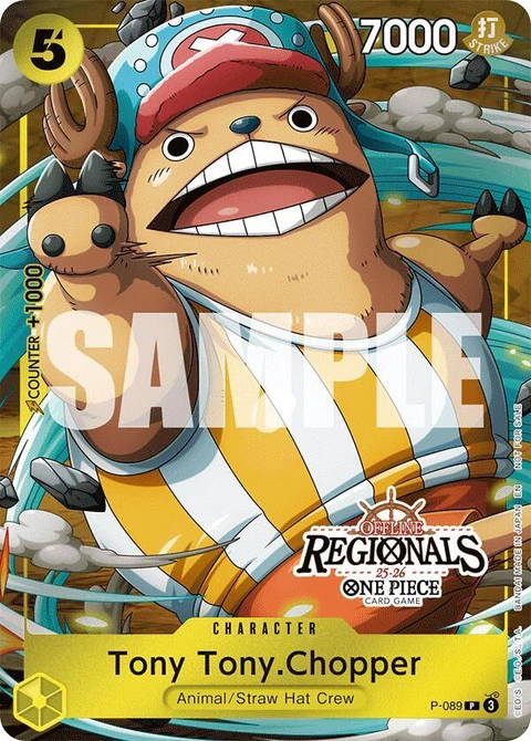 Tony Tony.Chopper (Offline Regional Participation Pack 2025 Vol.2) - One Piece Card Game card