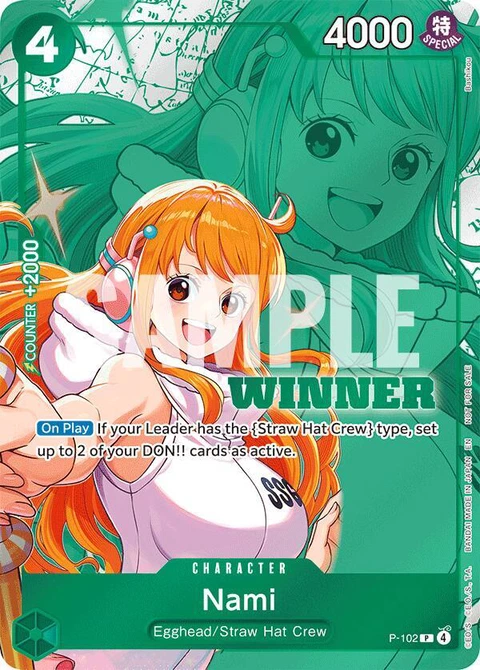 Nami (Winner Pack 2026 Vol. 2) - One Piece Card Game card
