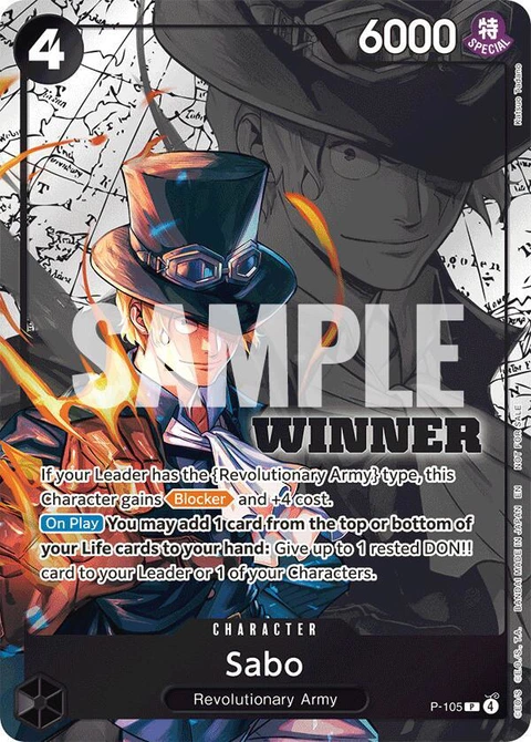 Sabo (Winner Pack 2026 Vol. 2) - One Piece Card Game card