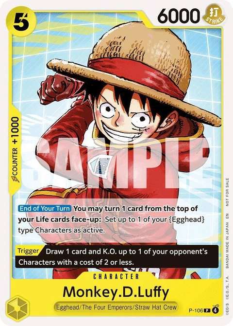 Monkey.D.Luffy (Tournament Pack 2026 Vol. 2) - One Piece Card Game card