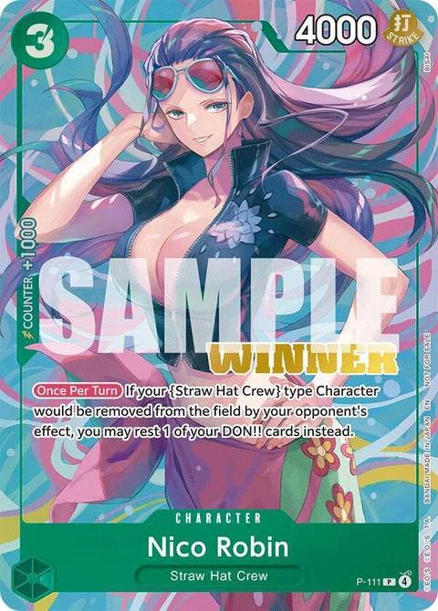 Nico Robin (Heroines Battle Winner Pack) - One Piece Card Game card