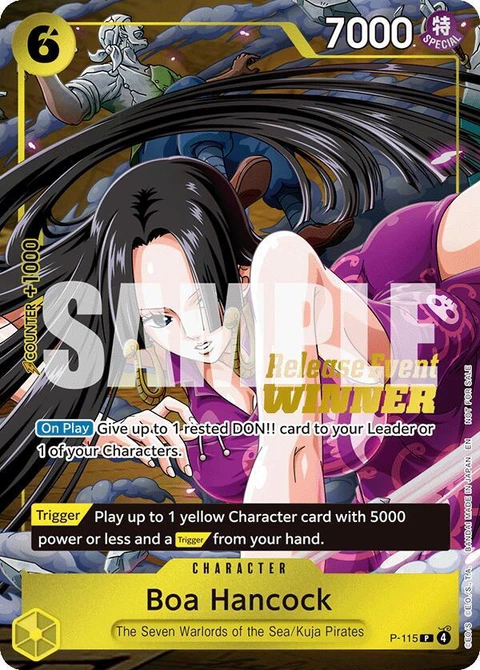 Boa Hancock (OP15 Release Event Winner) - One Piece Card Game card