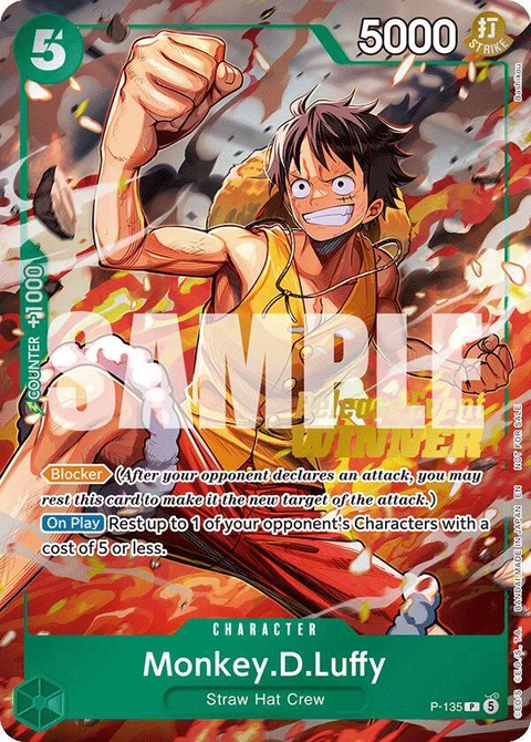 Monkey.D.Luffy (OP16 Release Event Winner) - One Piece Card Game card