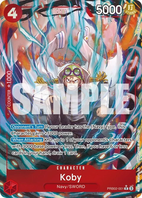 Koby (Alternate Art) - One Piece Card Game card